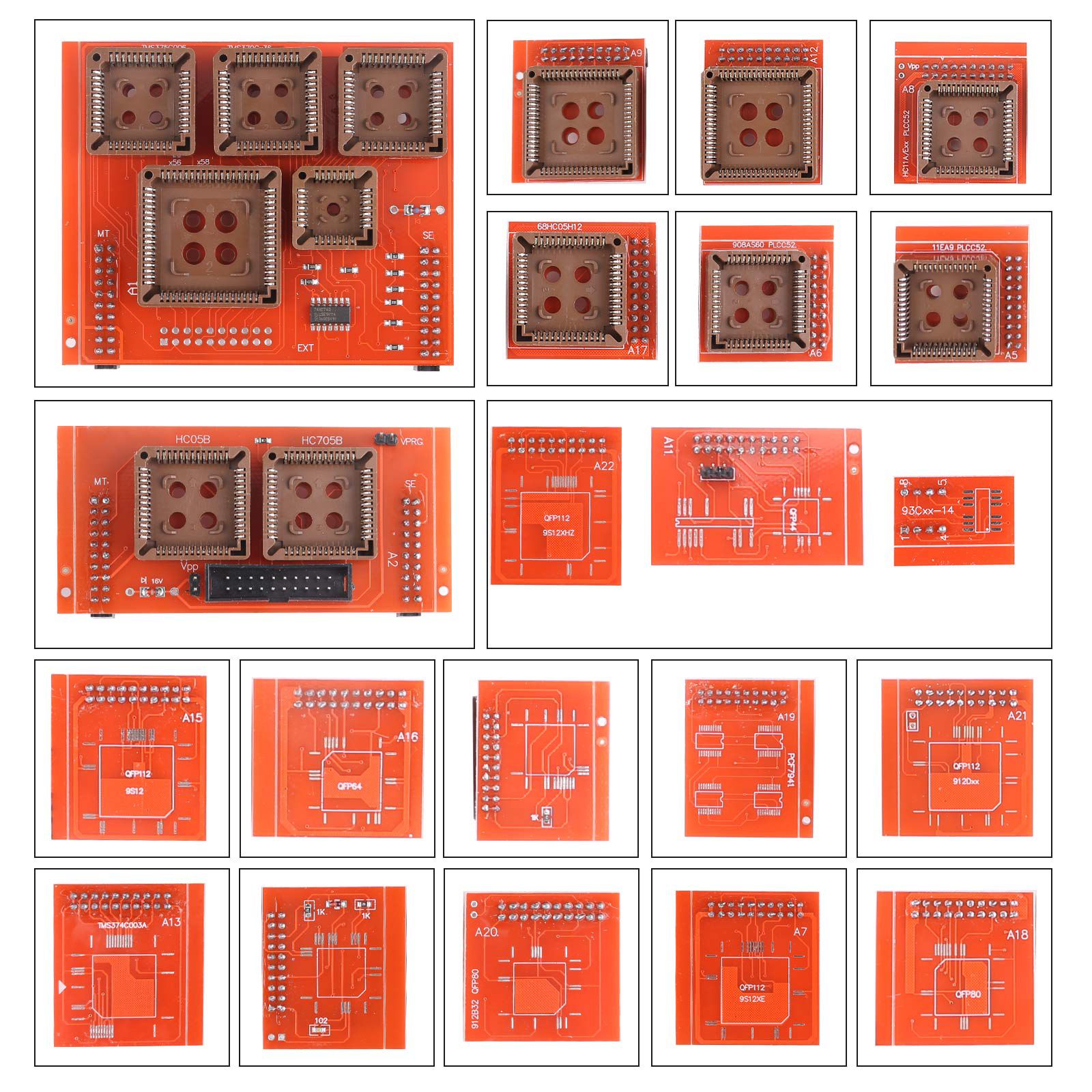 Orange5 Super Pro V1.38 Programming Tool With Full Adapter not Need USB Dongle for Airbag Dash Modules Fully Activated