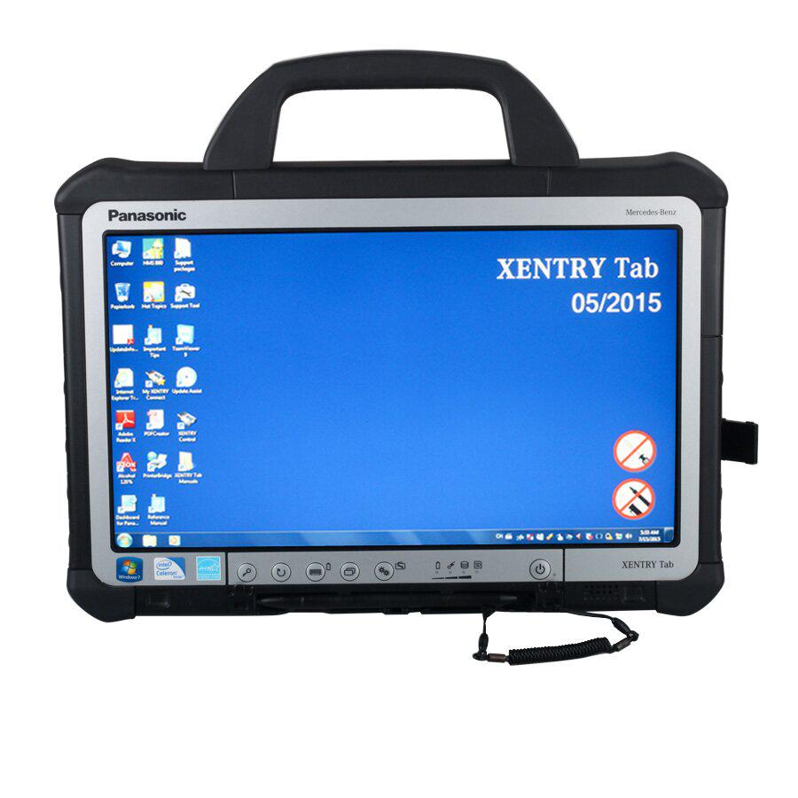 El kit de etiquetas original de segunda mano v2015.05 Mercedes Benz C5 SD Connect xentry admite actualizaciones en línea durante un año