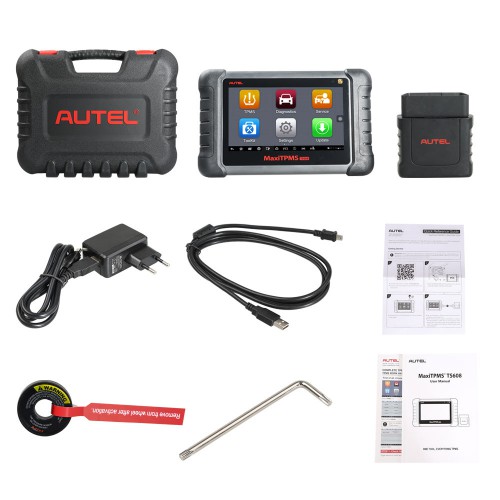 Autel MaxiTPMS TS608 Complete TPMS & Full-System Service Tablet Equals TS601+MD802+MaxiCheck Pro Free Update Online for 2 Years