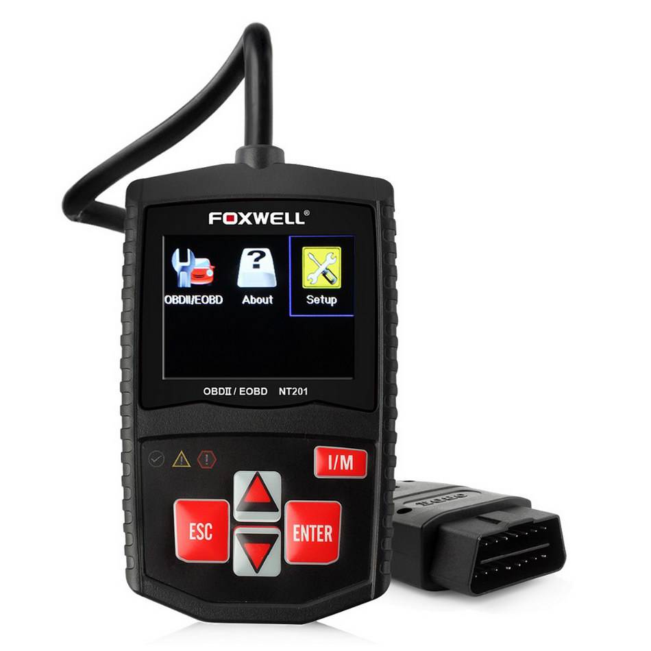 Original Foxwell NT201 Universal OBD2 EOBD CAN Scanner