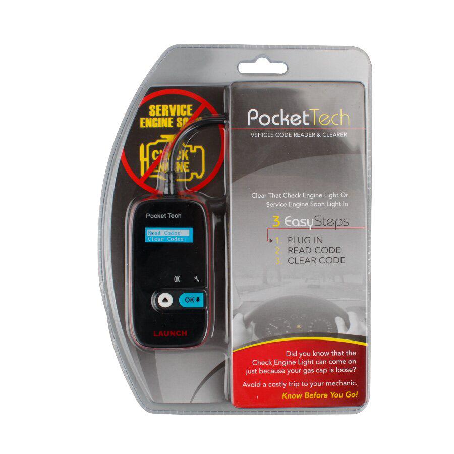 Lanzamiento original x431 Pocket Tech dispositivos portátiles lanzamiento lector de código de tecnología Pocket