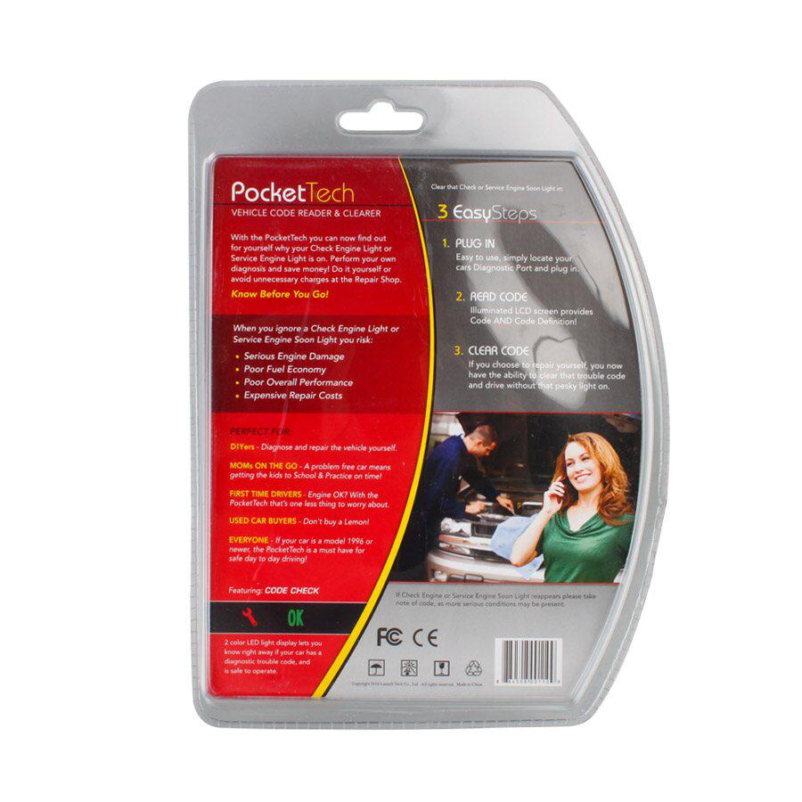 Lanzamiento original x431 Pocket Tech dispositivos portátiles lanzamiento lector de código de tecnología Pocket