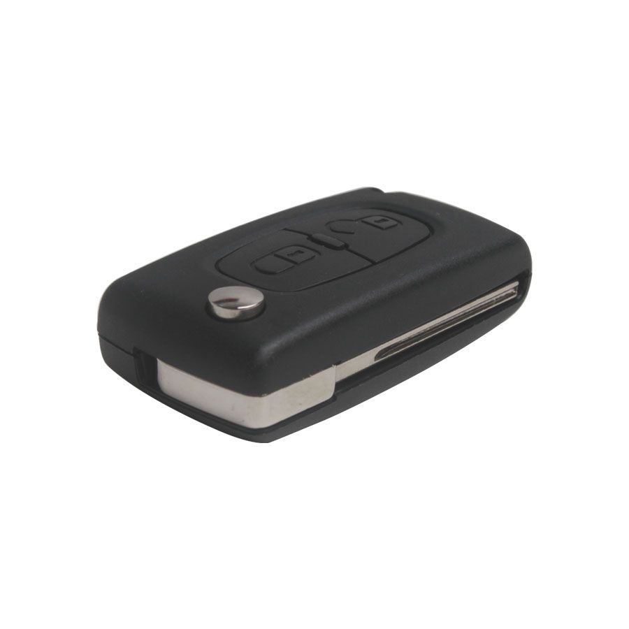 Remote Key 2 Button with ID46 Chip For Original Peugeot 307 Flip