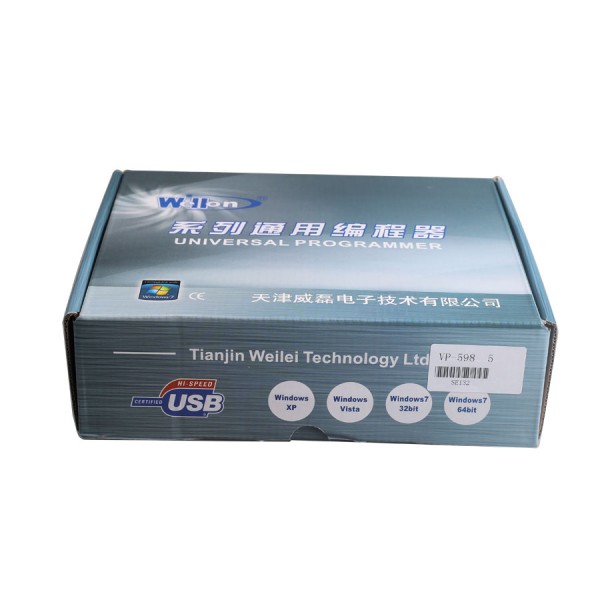 Original Wellon VP598 Universal Programmer Auto ECU Chip Tunning VP-598 Programmer (Upgrade Version of VP390)