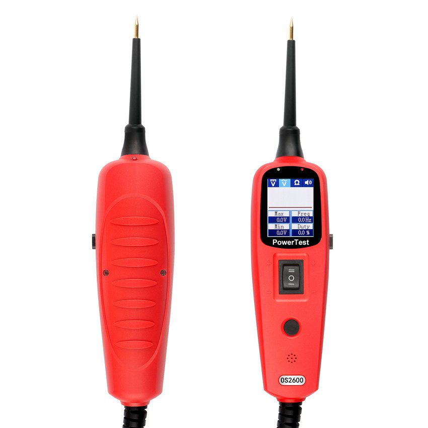 El último diseño de la herramienta de prueba de circuitos automotrices obsspace os2600 Power probe Electric System tester, el mismo que autoek yd208 pt150