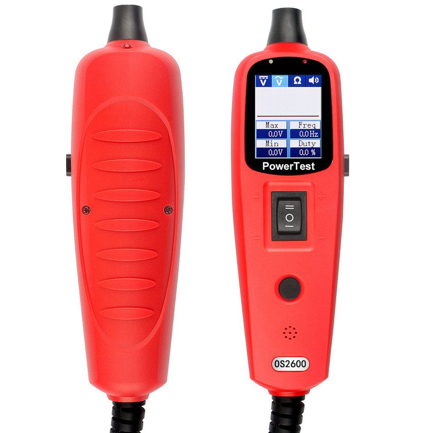 El último diseño de la herramienta de prueba de circuitos automotrices obsspace os2600 Power probe Electric System tester, el mismo que autoek yd208 pt150