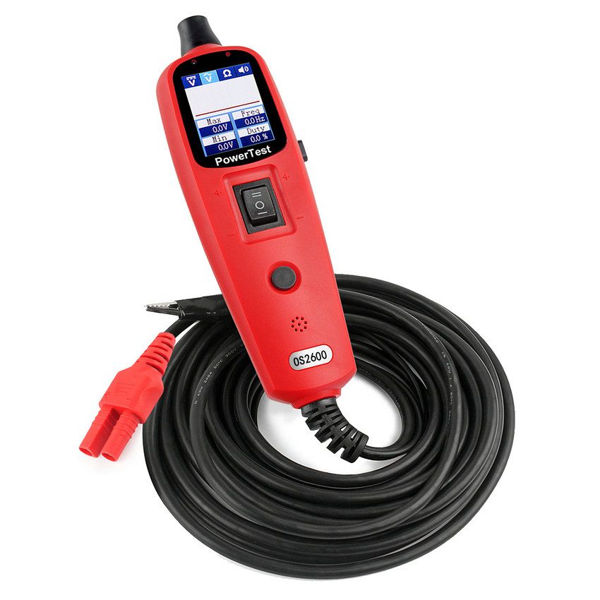 El último diseño de la herramienta de prueba de circuitos automotrices obsspace os2600 Power probe Electric System tester, el mismo que autoek yd208 pt150