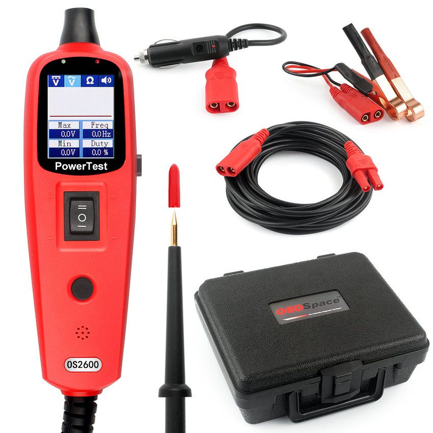 El último diseño de la herramienta de prueba de circuitos automotrices obsspace os2600 Power probe Electric System tester, el mismo que autoek yd208 pt150