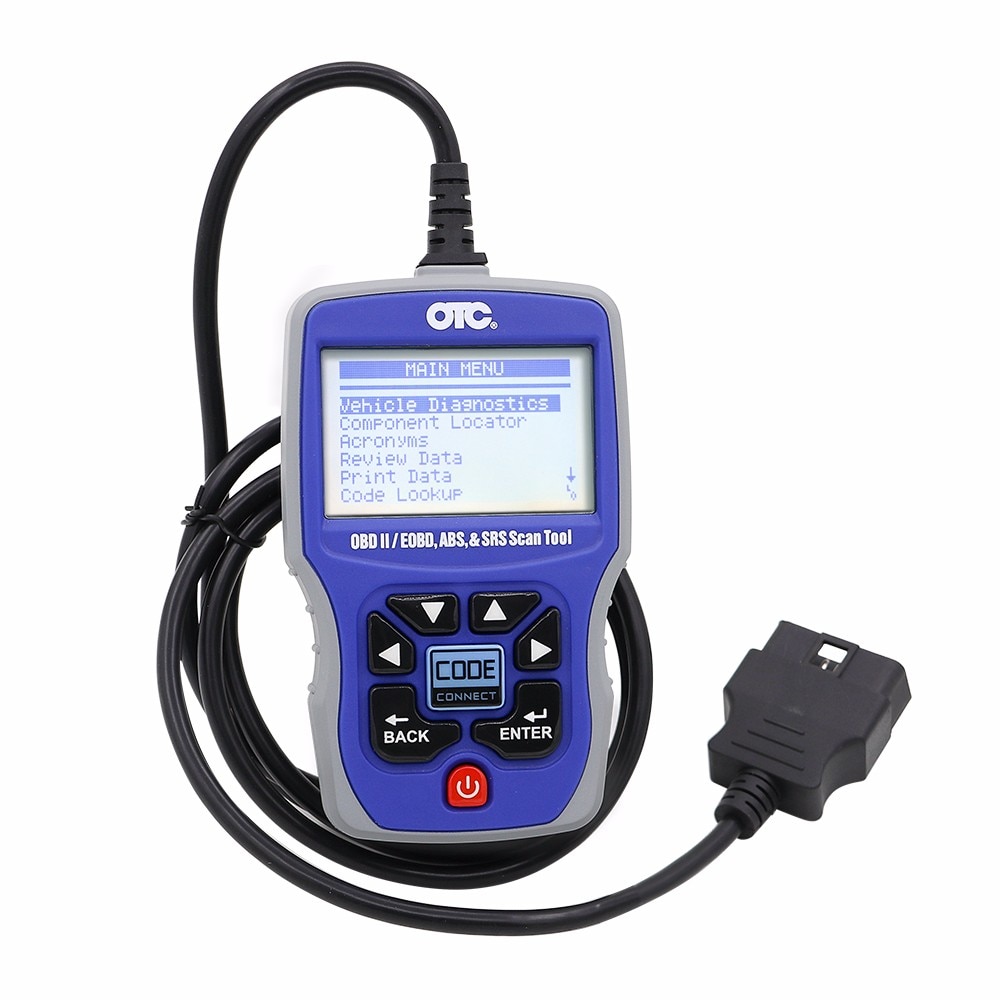 OTC 3111 PRO OBD2 Scanner OBD2 Code Reader OBDII/CAN/ABS/Airbag SRS OTC 3111 PRO Trilingual Scan Tool OBD2 EOBD Diagnostic Tool