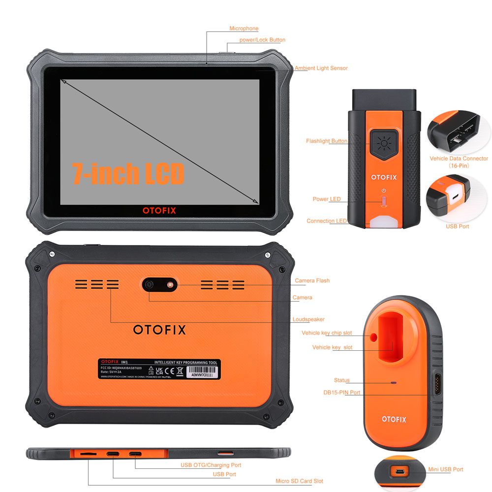 OTOFIX IM1 Advanced IMMO Key Programmer and Diagnostic Tool Same Functions as Autel IM508