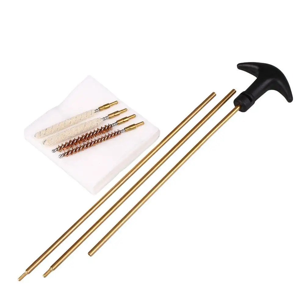 Outdoor Tactical 4.5/5.5MM.177.22 Caliber Maintenance Barrel Cleaning Kit Rifle/Pistol Airgun Rifle Brushes