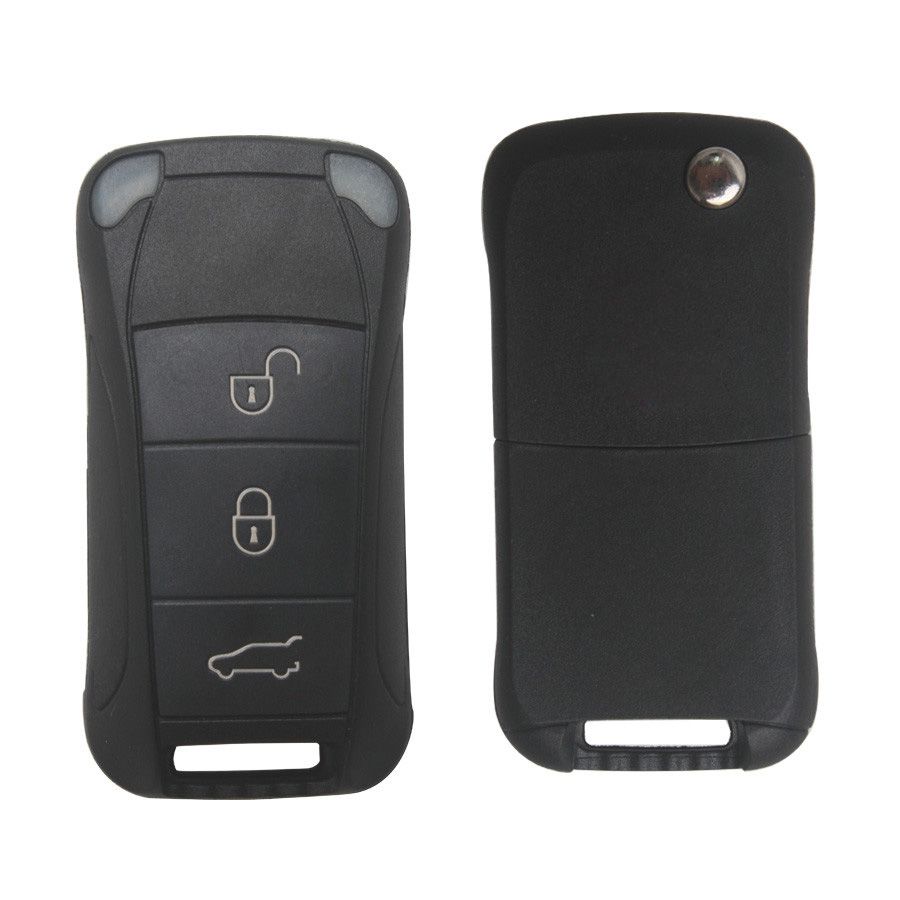 Flip Remote Key Shell 3 Button for Porsche