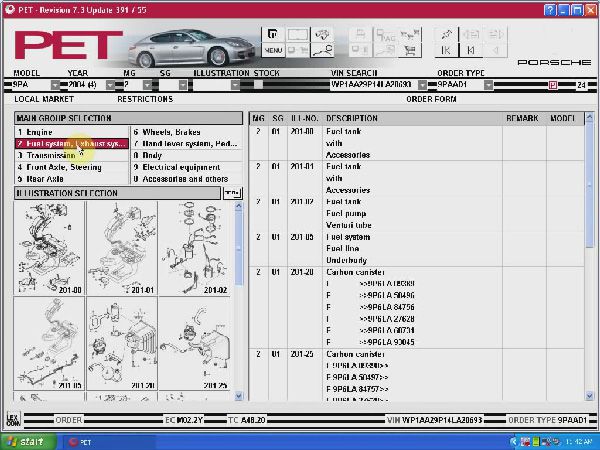 2016.04v PET 7.3 catálogo 391 / 55 para la distribución gratuita multilingüe de Porsche