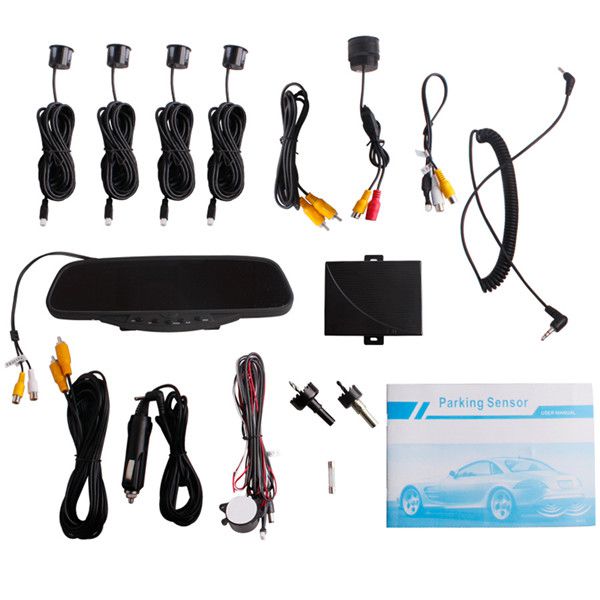 REARVIEW MIRROR WITH 3.5" TFT AND CAMERA