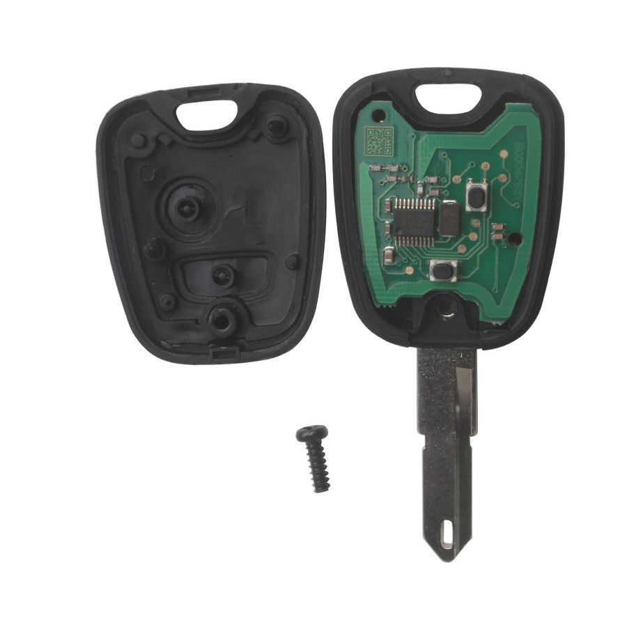 Citroën C2 llave de control remoto 2 botón 433mhz