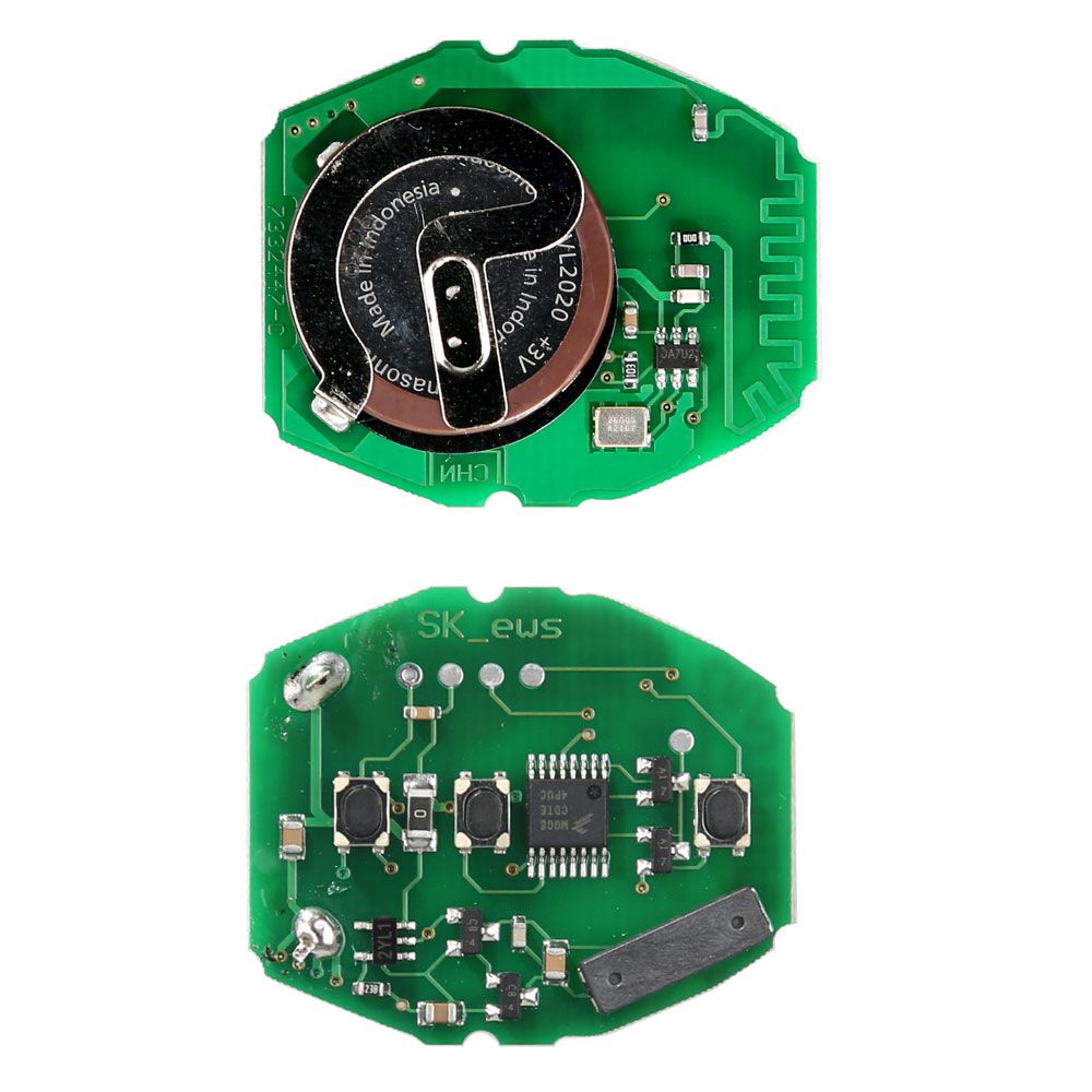 BMW 3 botones teclado de control remoto cargado 433mhz