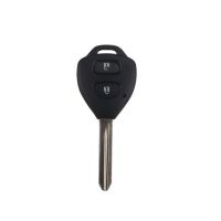 Carcasa de llave de control remoto 2 botones toy47 logotipo sin papel Toyota Corolla 10 piezas / lote