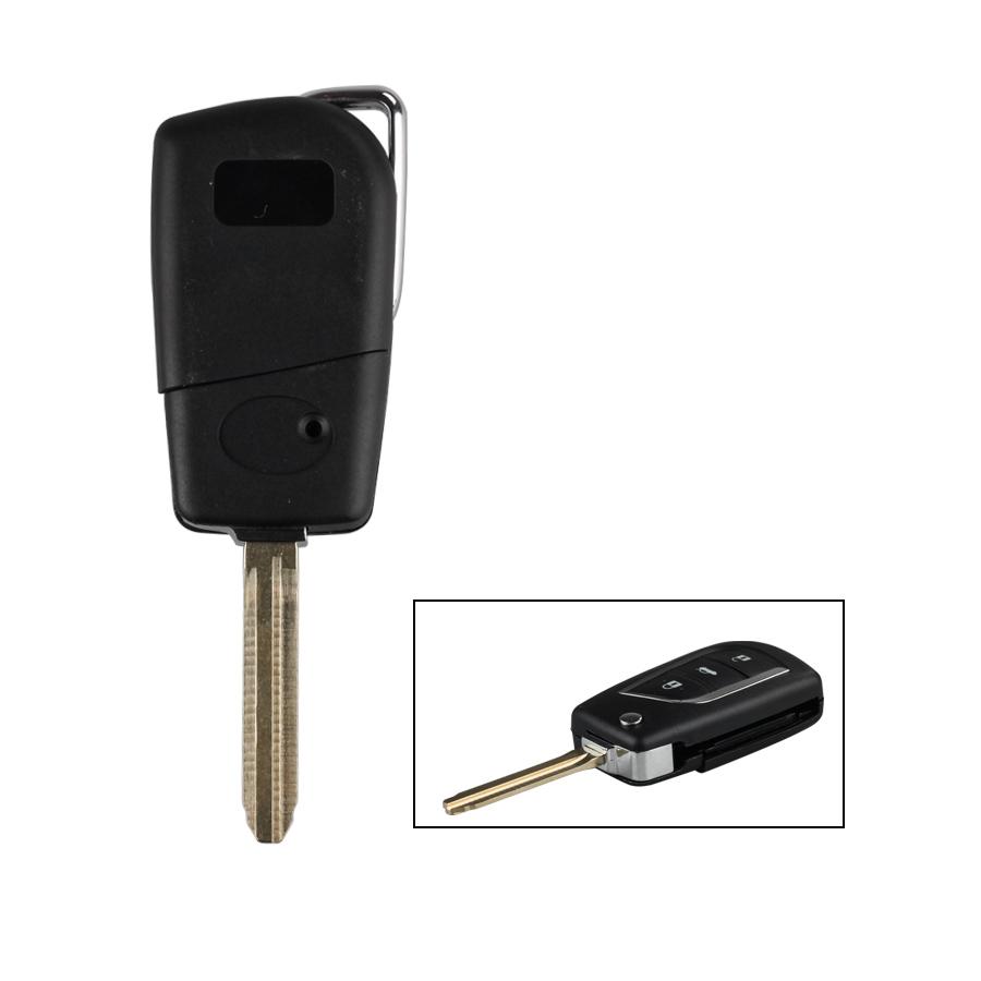 Modified Flip Remote Key Shell 3 Button for Toyota 5pcs/lot