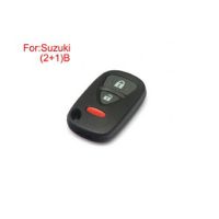Botón 2 + 1 de la carcasa de control remoto de Suzuki (para Estados unidos)