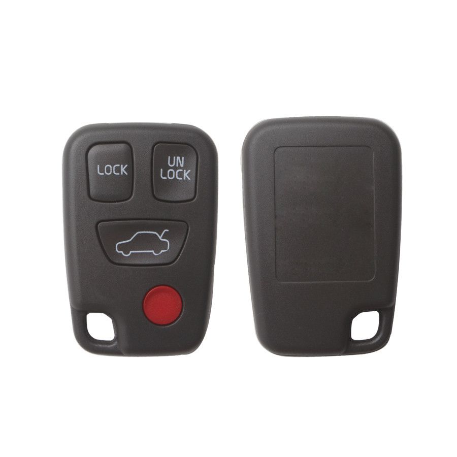 Volvo 10pcs / lote carcasa de control remoto 3 + 1 botón