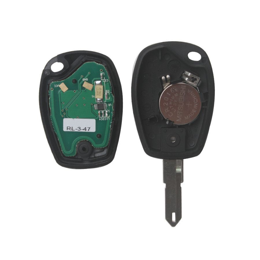 3 Buttons Remote Key PCF7947 433MHZ for Re-nault 5pcs/lot