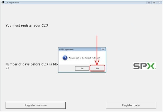 Renault CAN Clip Software Display 2