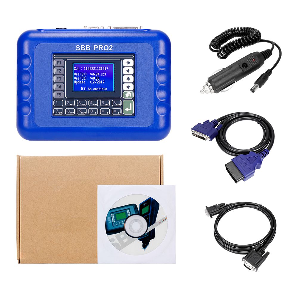 V48.99 SBB Pro2 Key Programmer Support New Cars to 2017.12 Replace SBB 46.02