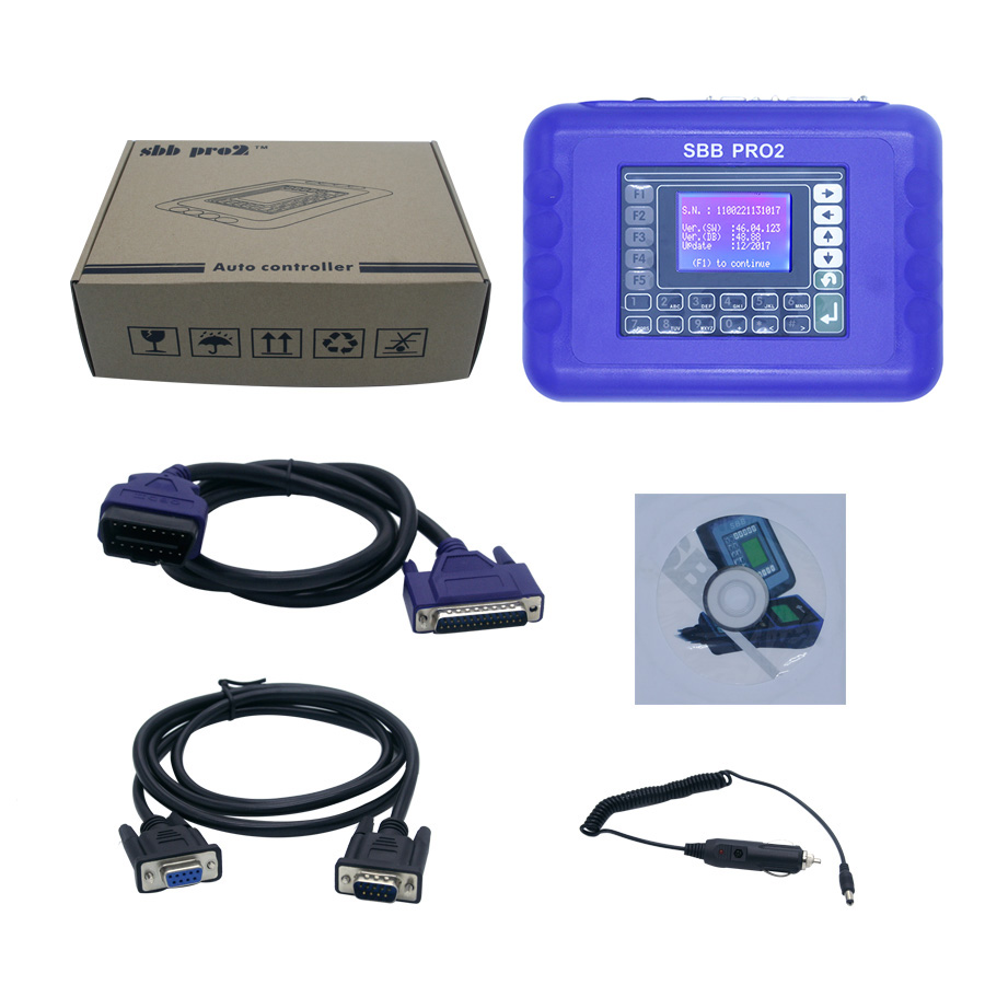 Latest Version SBB Pro2 Key Programmer V48.88 Support Cars to 2019.1