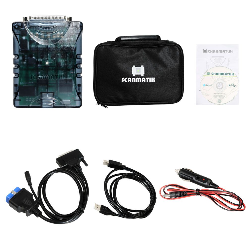 Scanmatik 2 PRO Professional Multi-diagnostic & SAE J2534/RP1210 Programming Device Work on Both Windows and Android