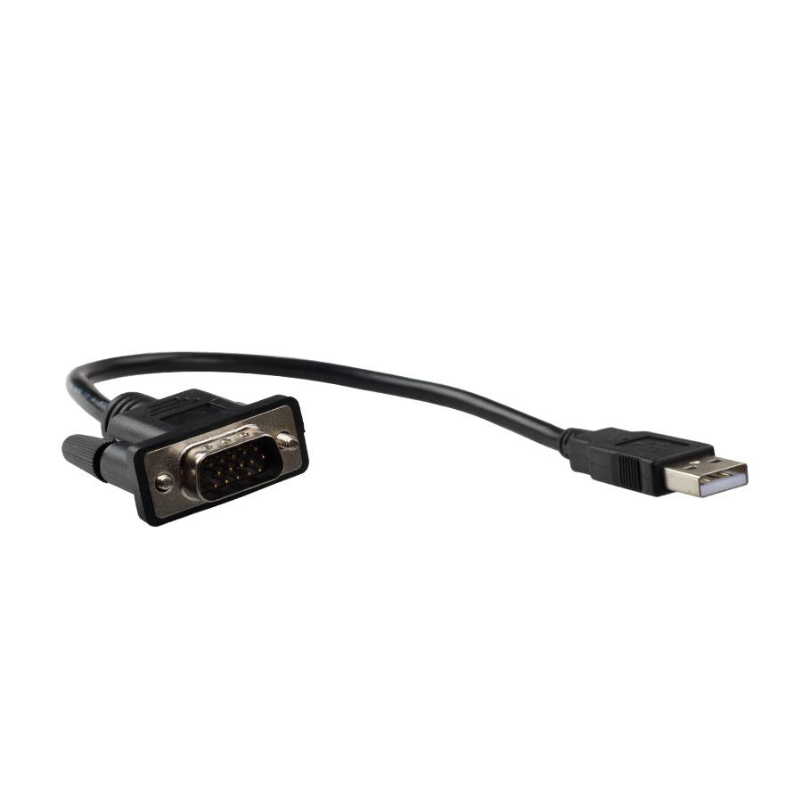 Cable USB corto para herramientas de diagnóstico Peugeot y Citroën Lexia - 3 pp2000