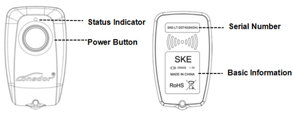 SKE-LT Smart Key Emulator for Lonsdor K518ISE Key Programmer 4 in 1 Set