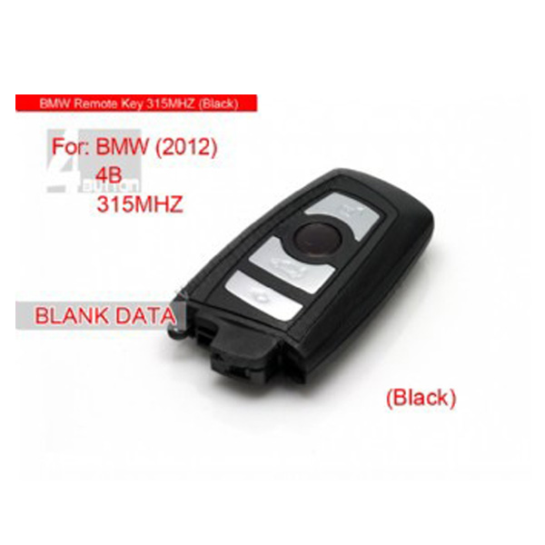 Llave inteligente 4 botones 315mhz 2012 para BMW