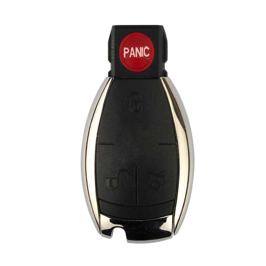 2010 Mercedes - Benz SMART Key Shell 4 botones (con placa de plástico)