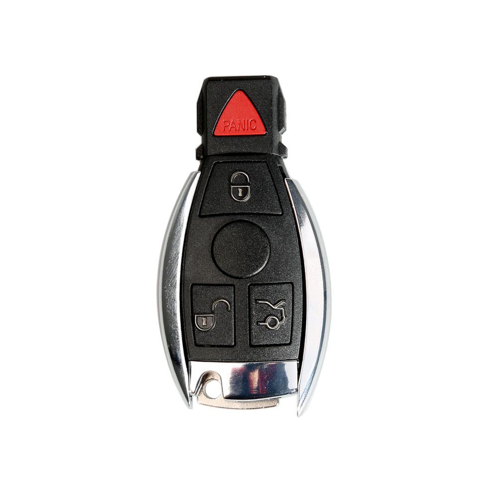 Mercedes - Benz SMART Key Shell 4 botones de plástico y vvdi be Key perfectamente ensamblados 5 / lote