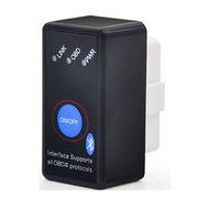 NEW Super Mini ELM327 Bluetooth OBD-II OBD Can With Power Switch Software V2.1