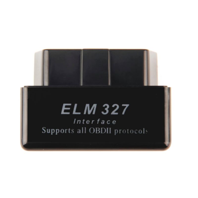 Super mini elm327 versión Bluetooth del software de escaneo de diagnóstico obd2 v2.1 (negro)