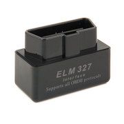 Super mini elm327 versión Bluetooth del software de escaneo de diagnóstico obd2 v2.1 (negro)