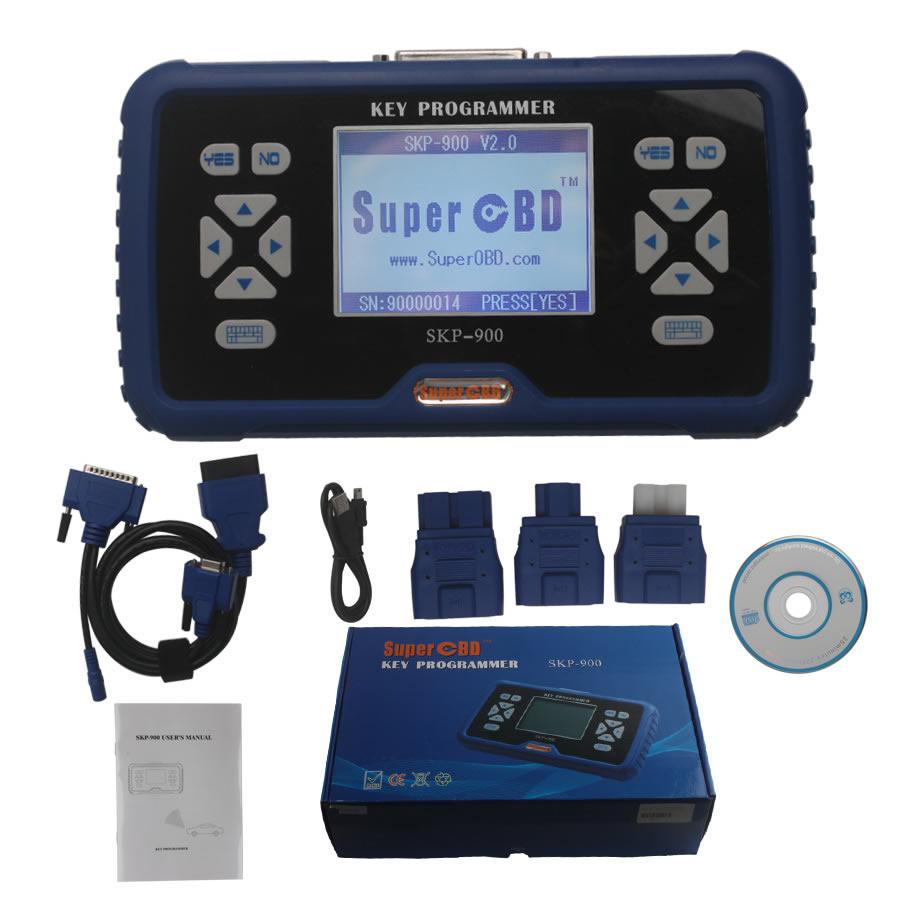 Superobd SKP - 900 programador automático de llaves obd2 portátil versión portuguesa 4.1