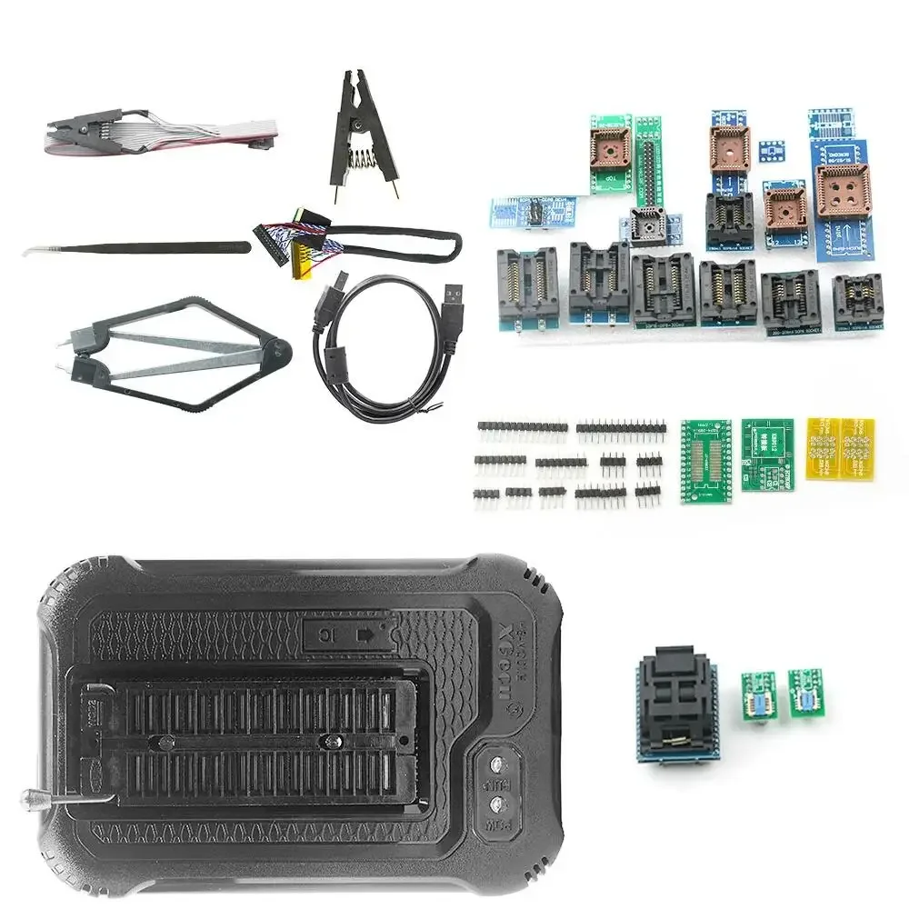 T48 Programmer Support 31000 ICs for SPI/Nor/NAND Flash BIOS MCU EEPROM AVR PIC+39 Part Replace TL866II/TL866CS