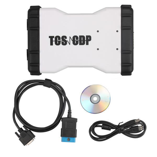 Promotion V2020.3 New TCS CDP+  Auto Diagnostic Tool White Version Without Bluetooth