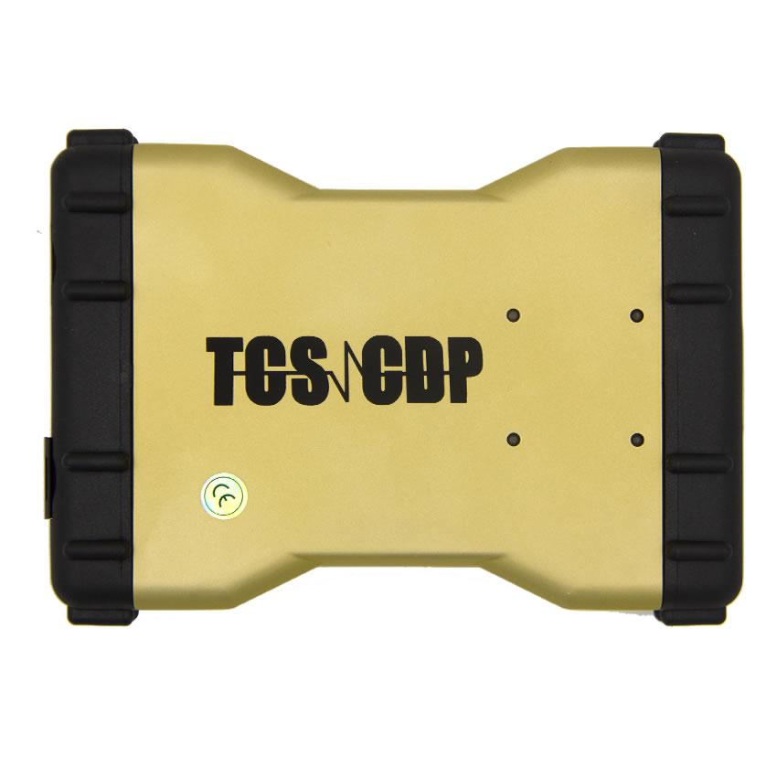 Promotion 2015.3 New TCS CDP+  Auto Diagnostic Tool Yellow Version Without Bluetooth