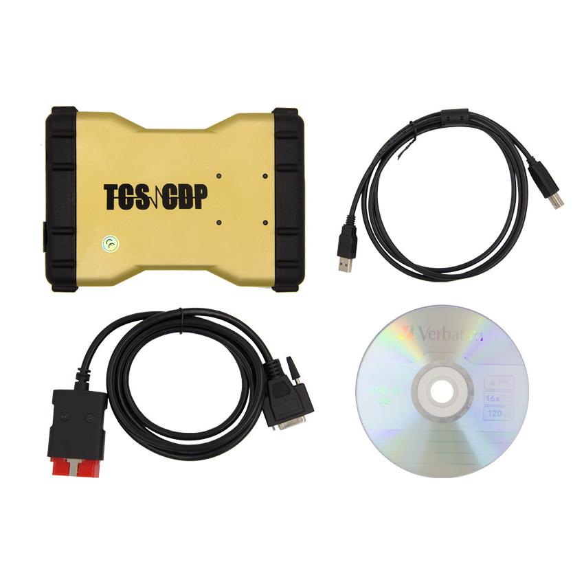 Promotion 2020.3 New TCS CDP+  Auto Diagnostic Tool Yellow Version Without Bluetooth