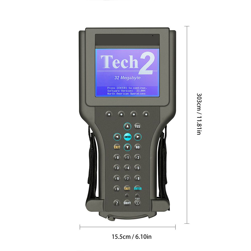 Tech2 Diagnostic Scanner For GM/Saab/Opel/Isuzu/Suzuki/Holden with TIS2000 Software Full Package in Carton Box