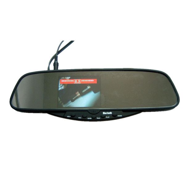 3.5"TFT Bluetooth Handsfree Kits--Bluetooth Stereo Handsfree Rearview Mirror NEW