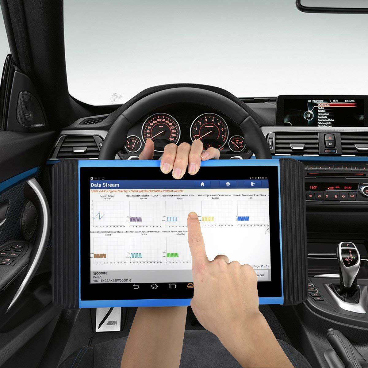 La herramienta de diagnóstico topcon artipad I se combina con la codificación y programación del ECU Mercedes - Benz BMW - Volkswagen - Audi - Ford