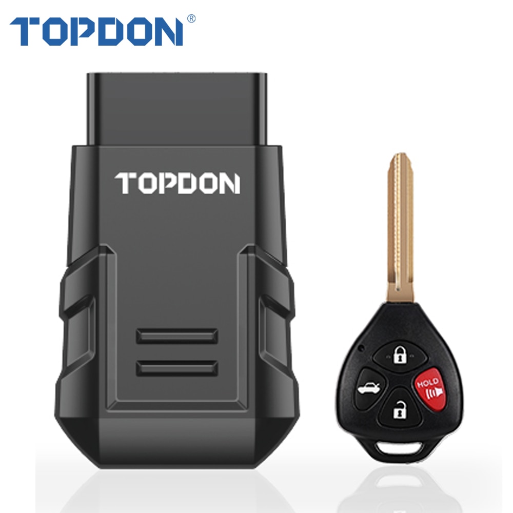 Herramienta de programación de llaves de automóviles topton escáneres automáticos de automóviles control remoto inteligente antirrobo immo obd2 / eobd lector de código Top Key