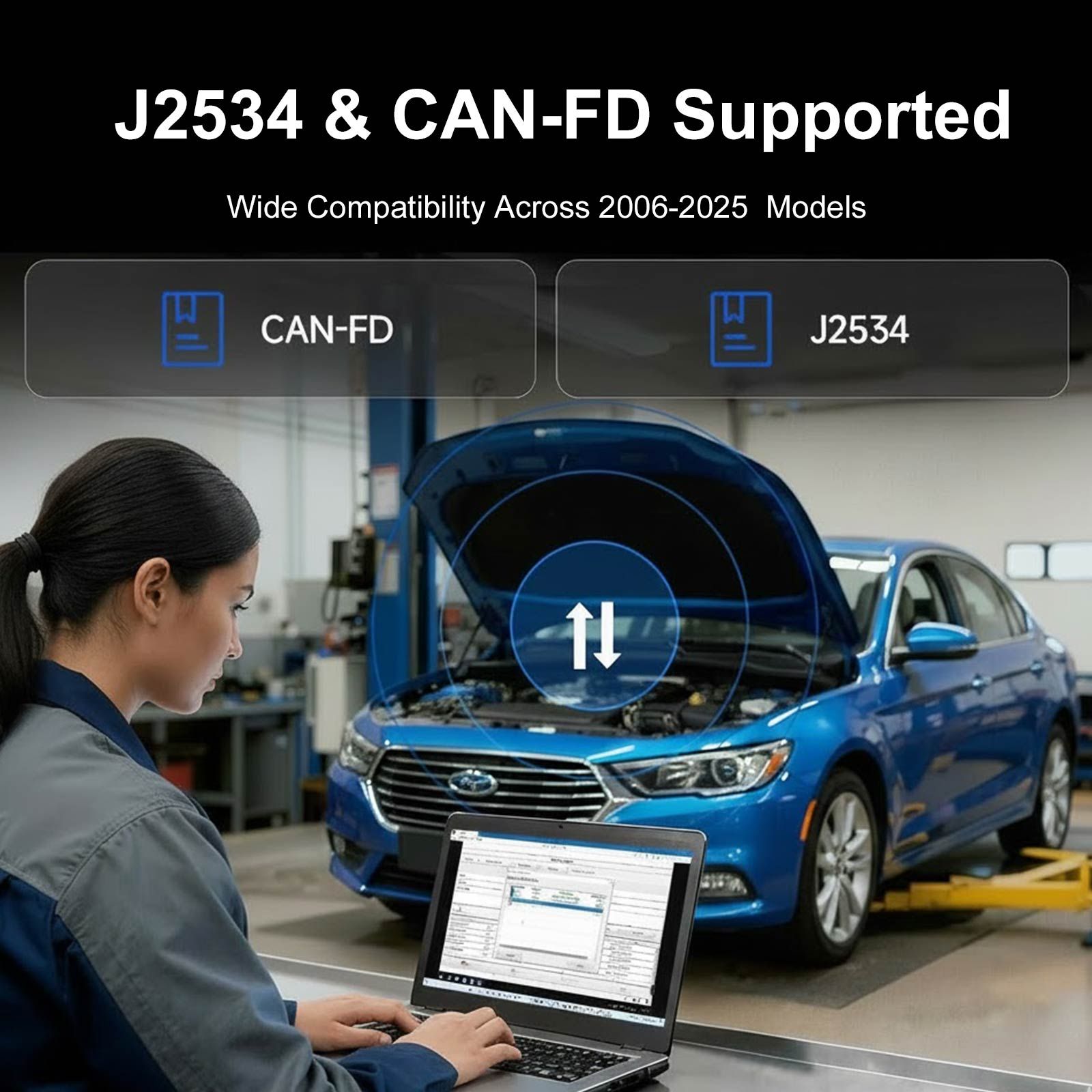 2026 TOPDON RLink X3 J2534 Pass-thru Programmer for US Vehicle Brands for GM, Ford, and Chrysler