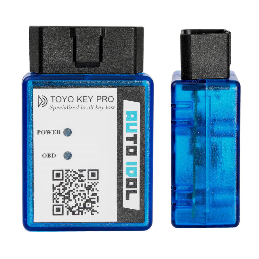 El nuevo Toyo Key pro OBD II admite la pérdida de todas las llaves del Toyota 40 / 80 / 128 bit (4d, 4D - g, 4D - h)
