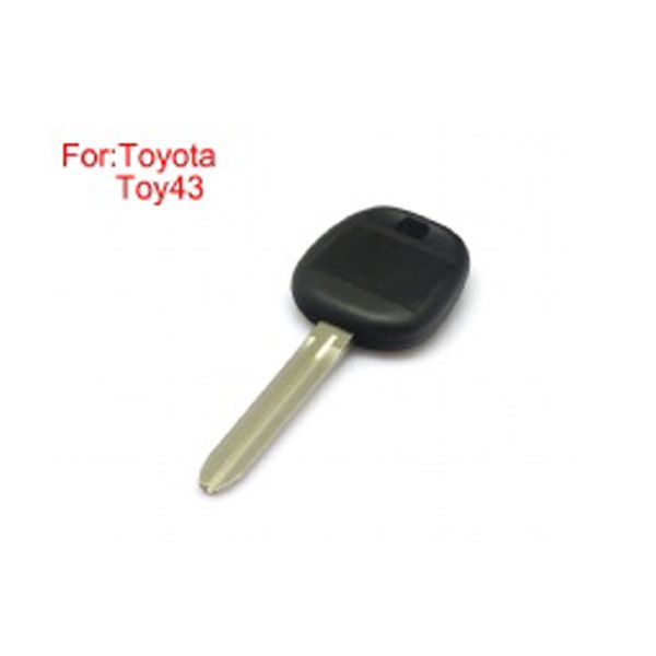Toyota 10 piezas / lote de carcasa de llave del transpondedor toy43
