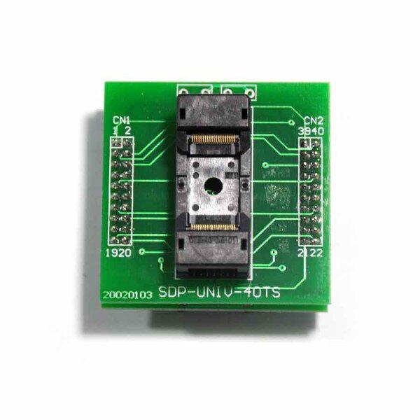 TSOP40 socket adapter for chip programmer